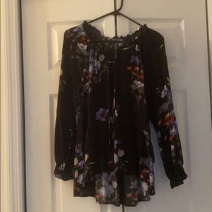 American Eagle floral blouse size small